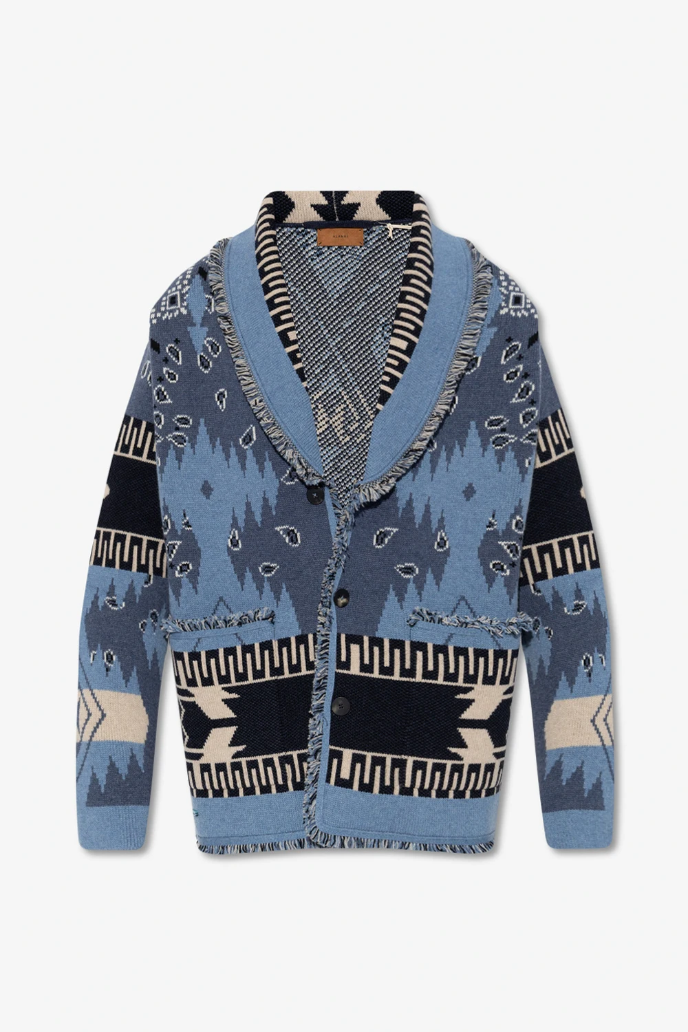 BLUE Cashmere cardigan