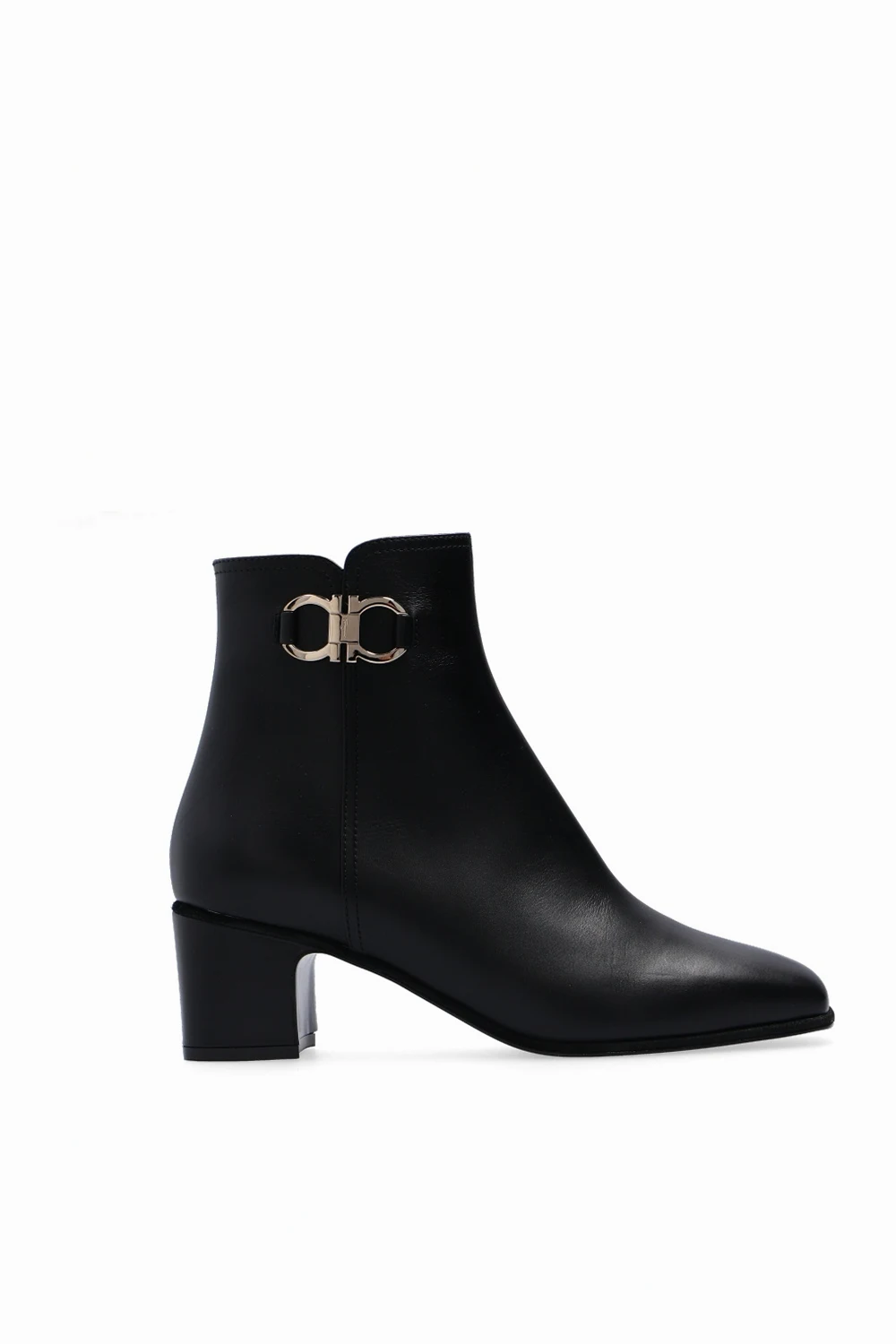Ankle boots with logo