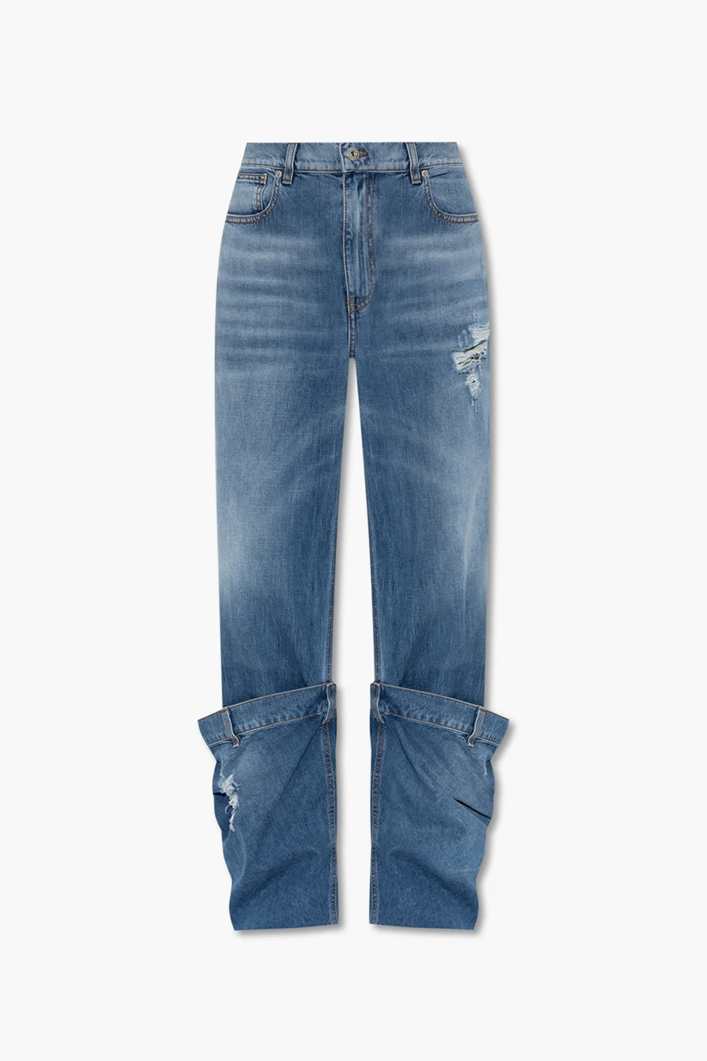 BLUE Jeans with decorative turn-ups