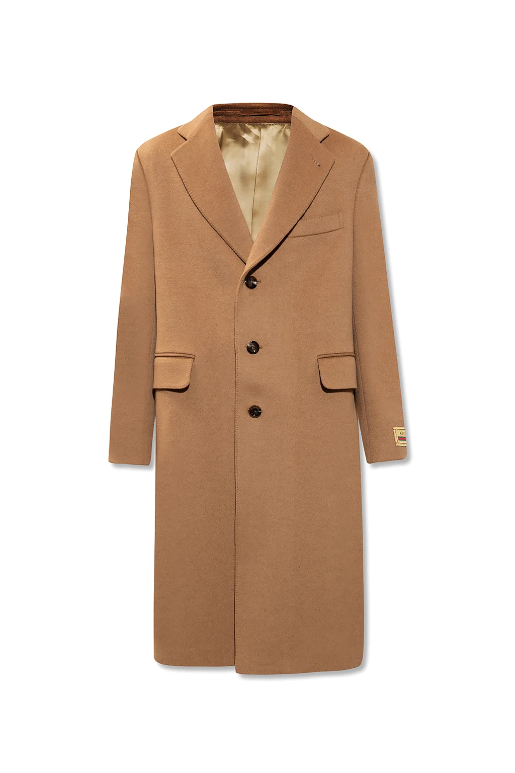 Camel-hair coat