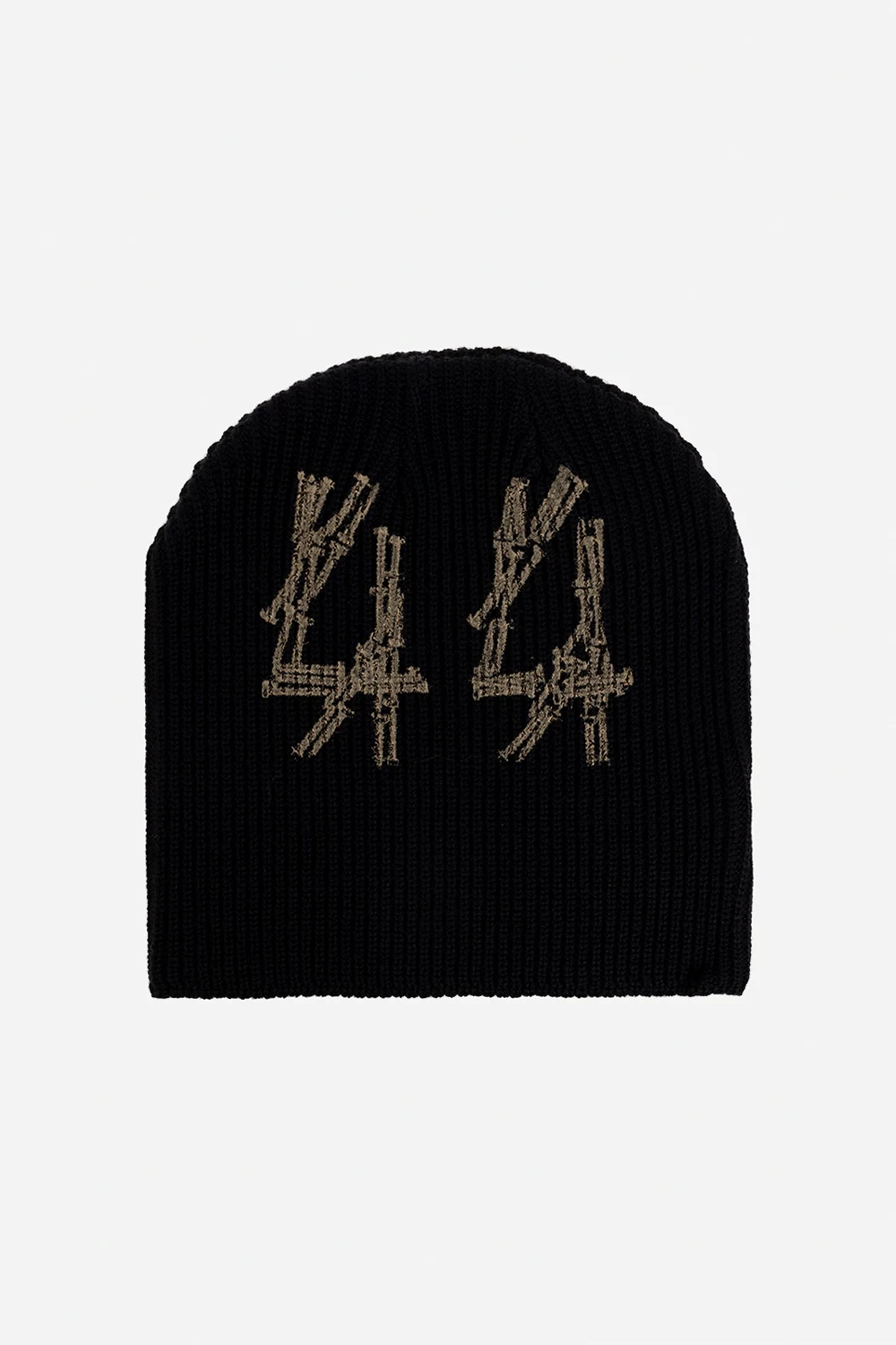 BLACK Beanie with logo