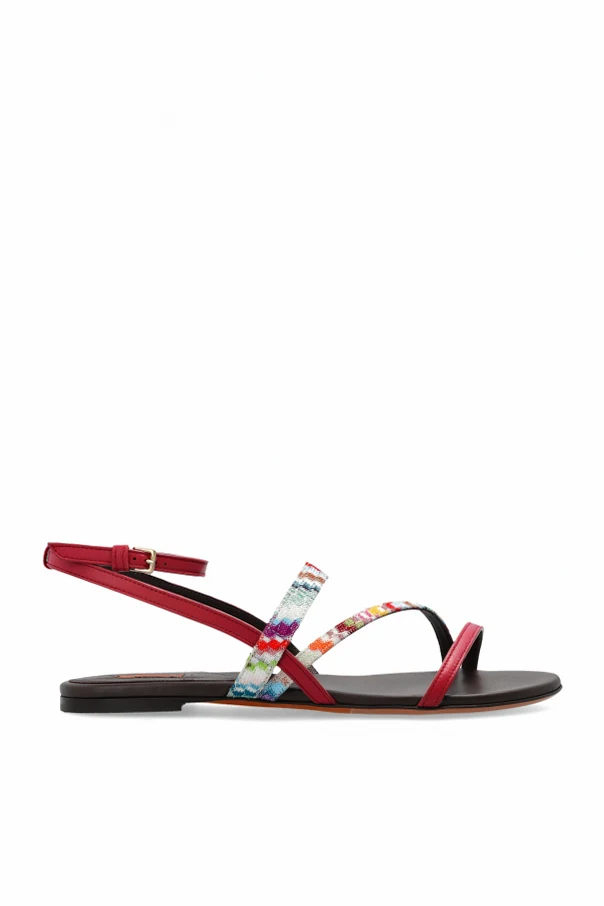MULTIKOLOR Sandały z lureksową nicią