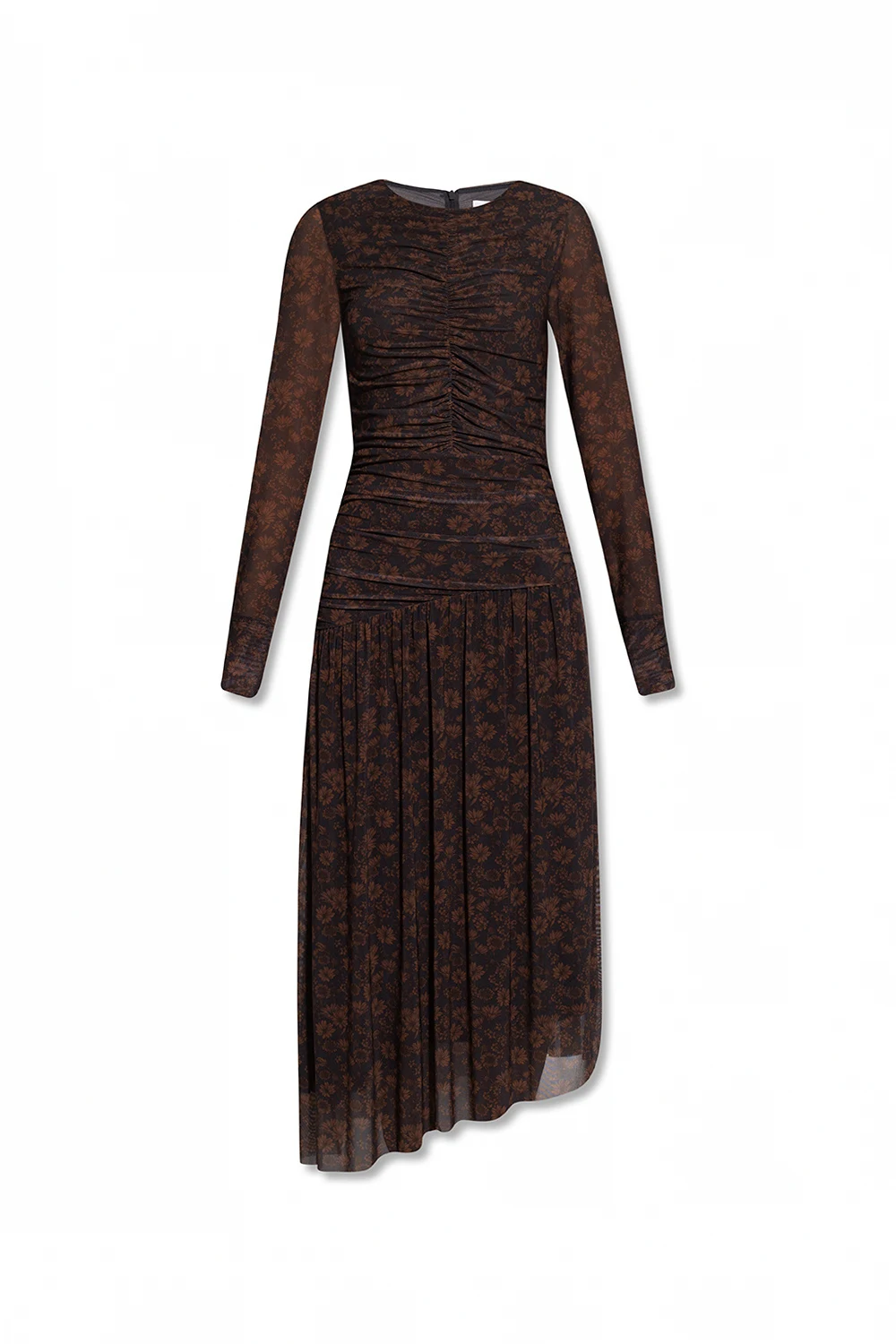 Dress with floral motif