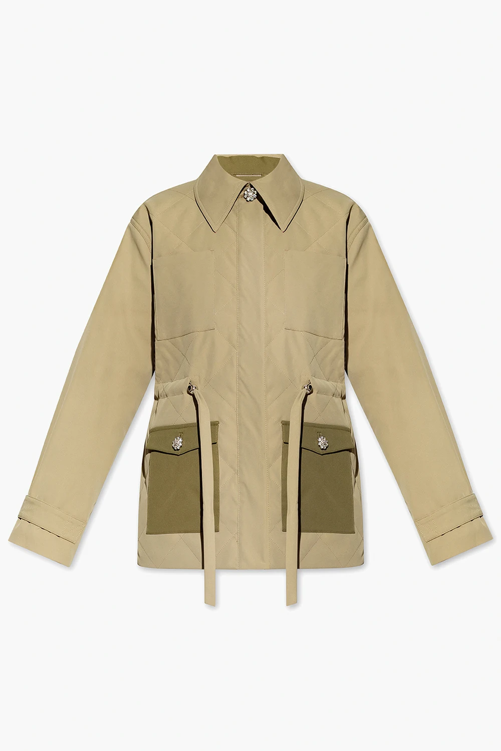 GREEN ‘Fiona’ quilted jacket