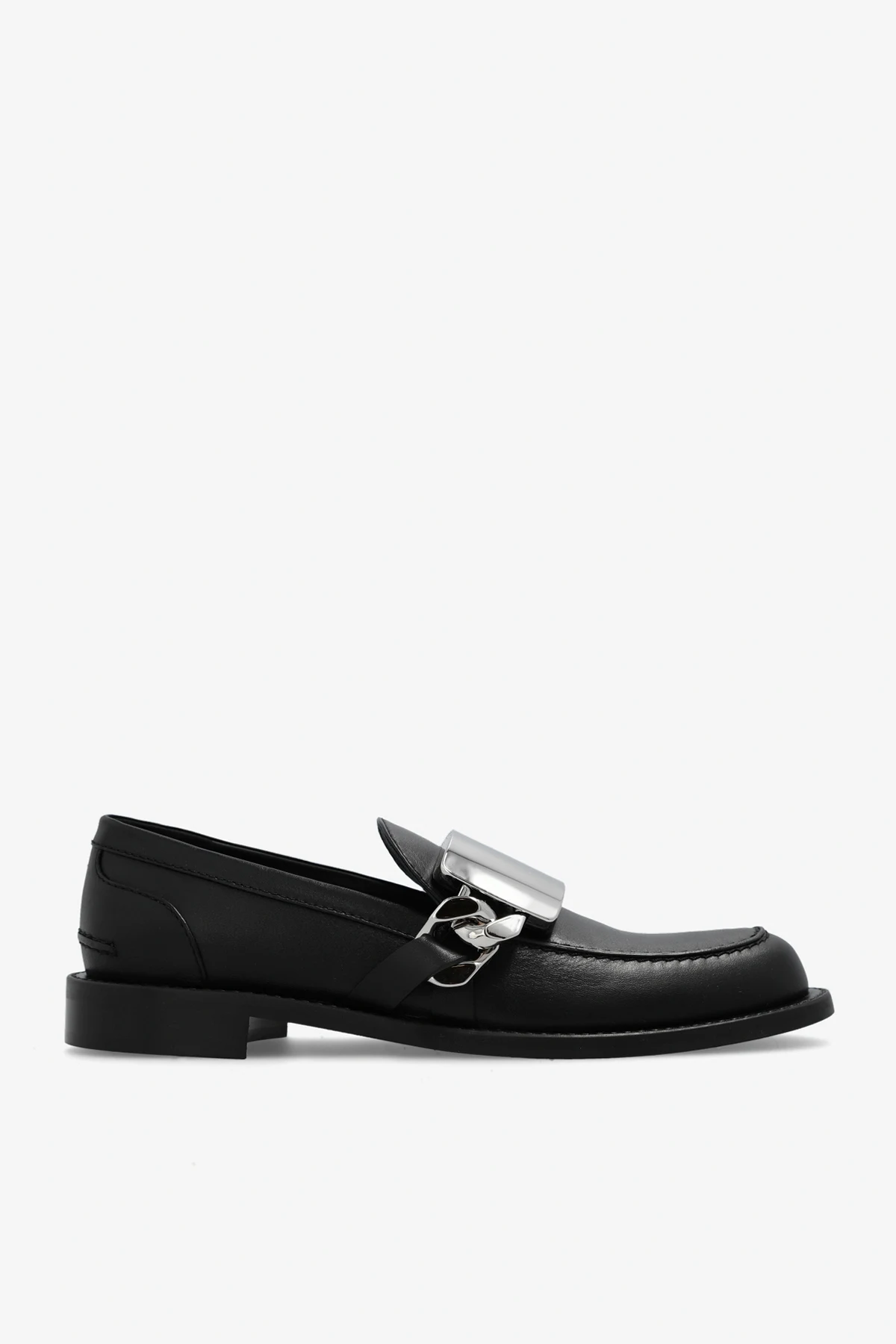 BLACK Leather shoes