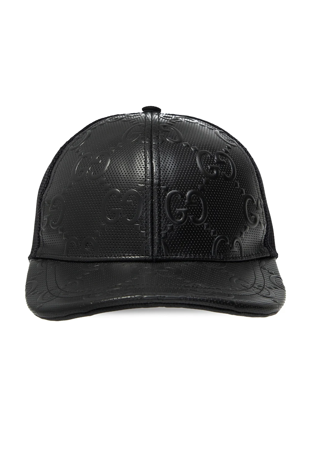 BLACK Baseball cap with logo
