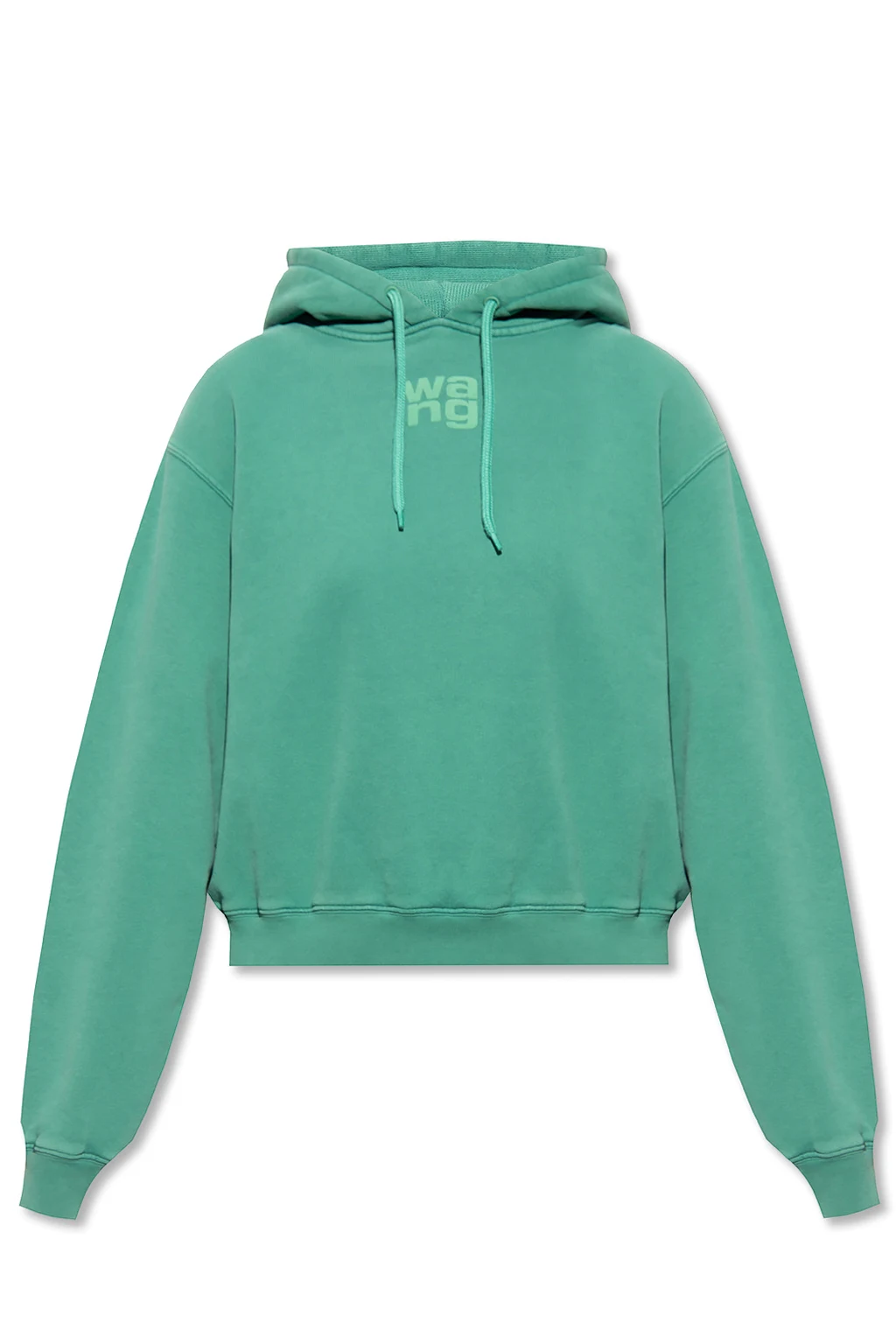 GREEN Hoodie with logo