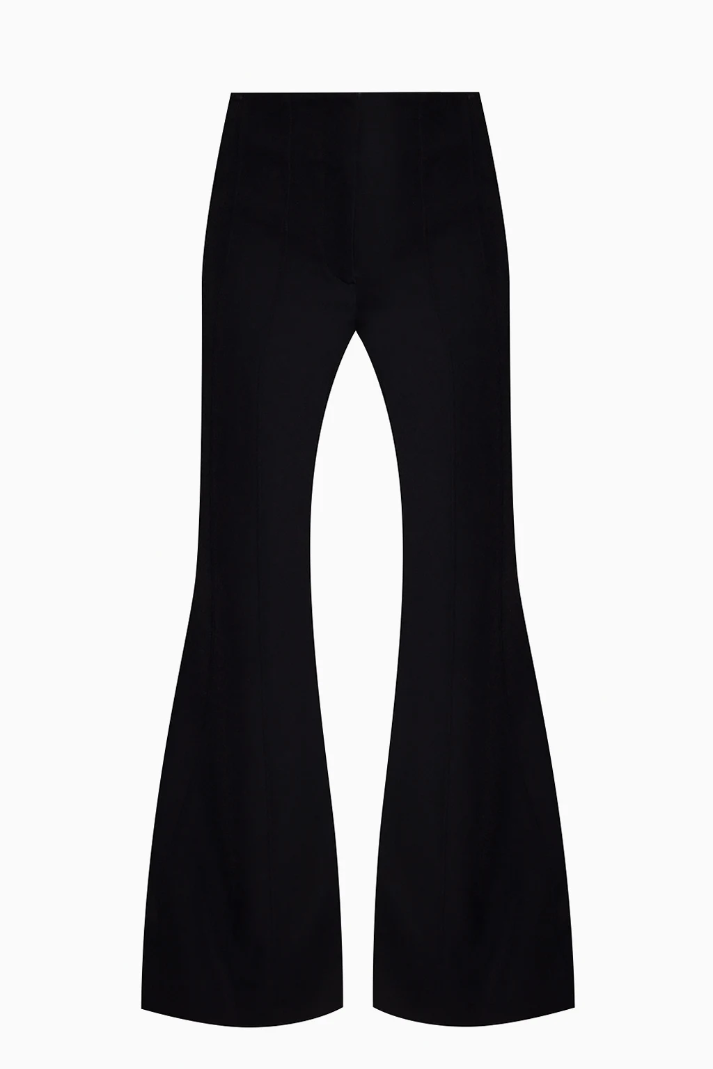 Flared-leg trousers