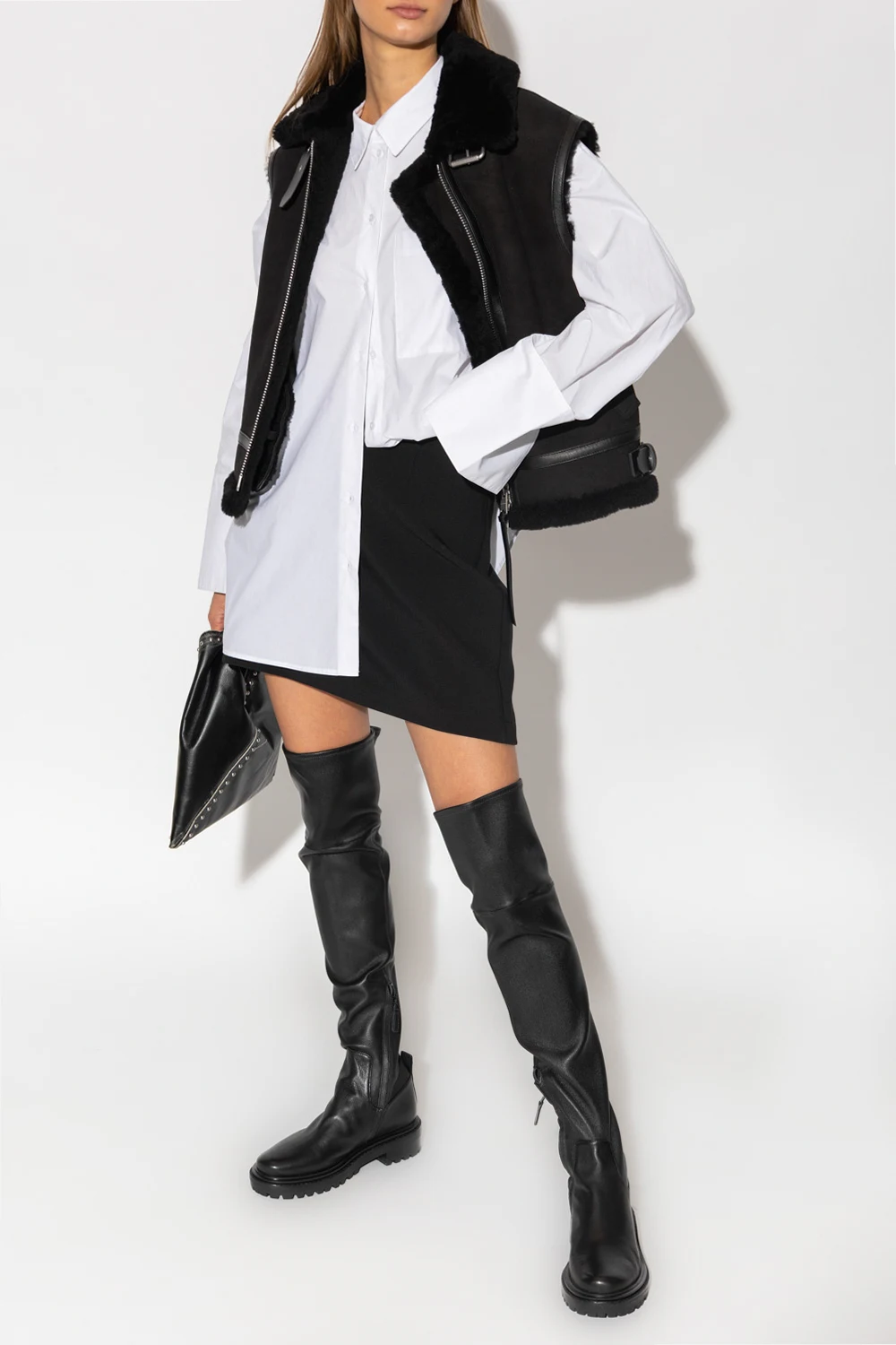 WHITE ‘Henrich’ oversize shirt