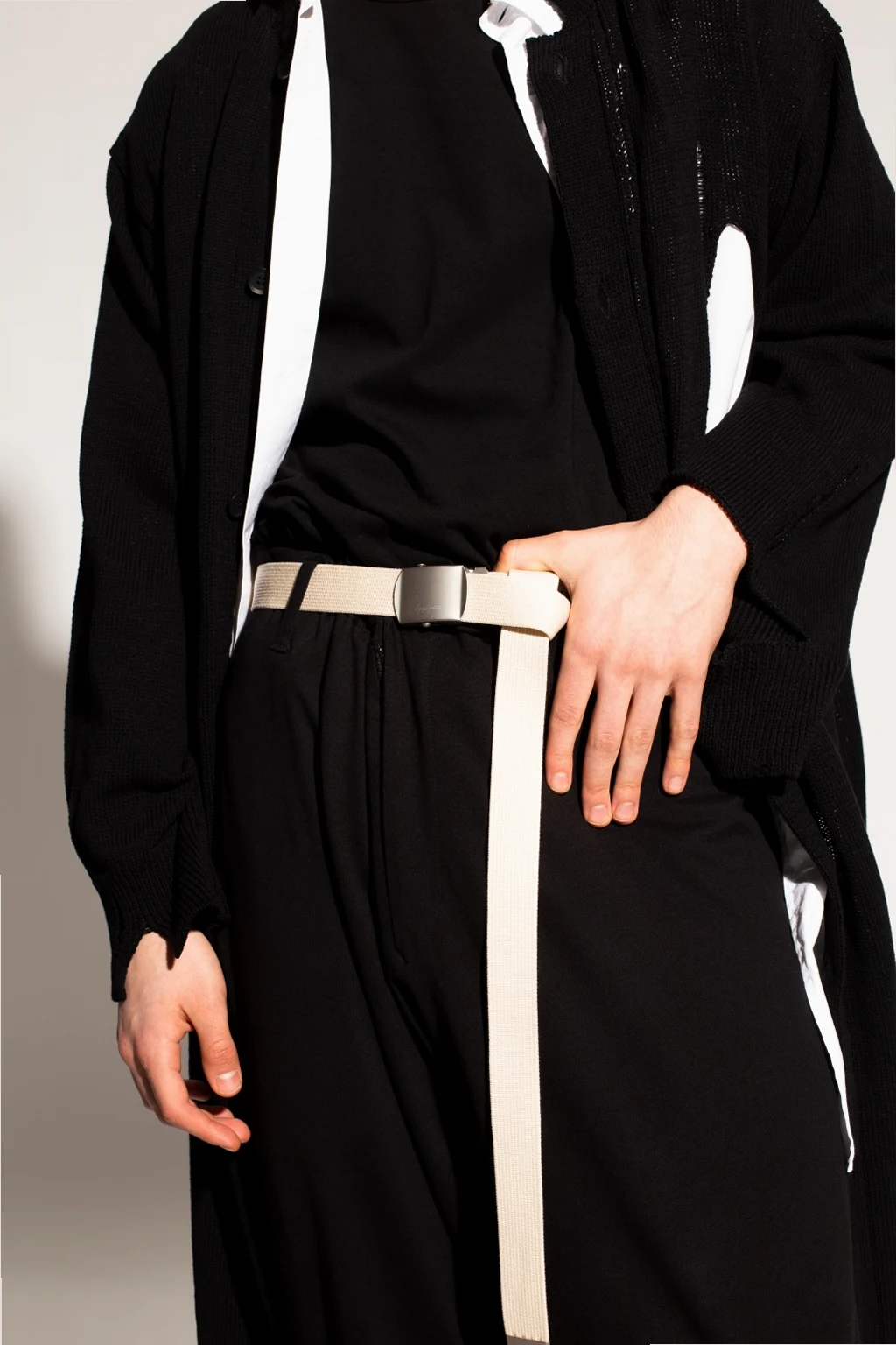 Belt with logo