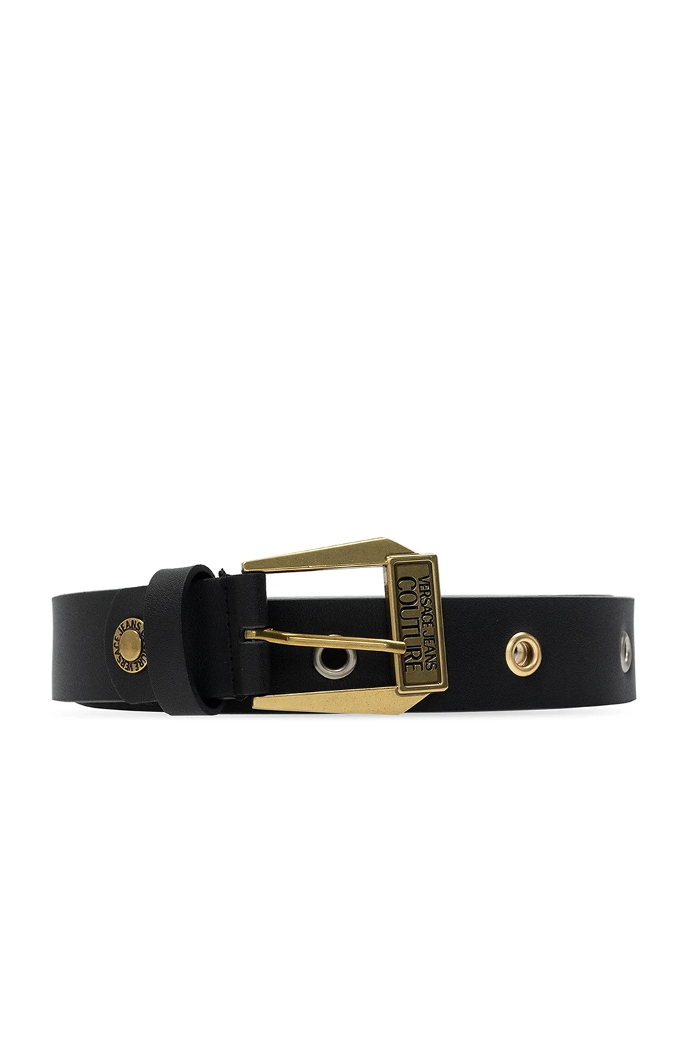 BLACK Belt with decorative buckle