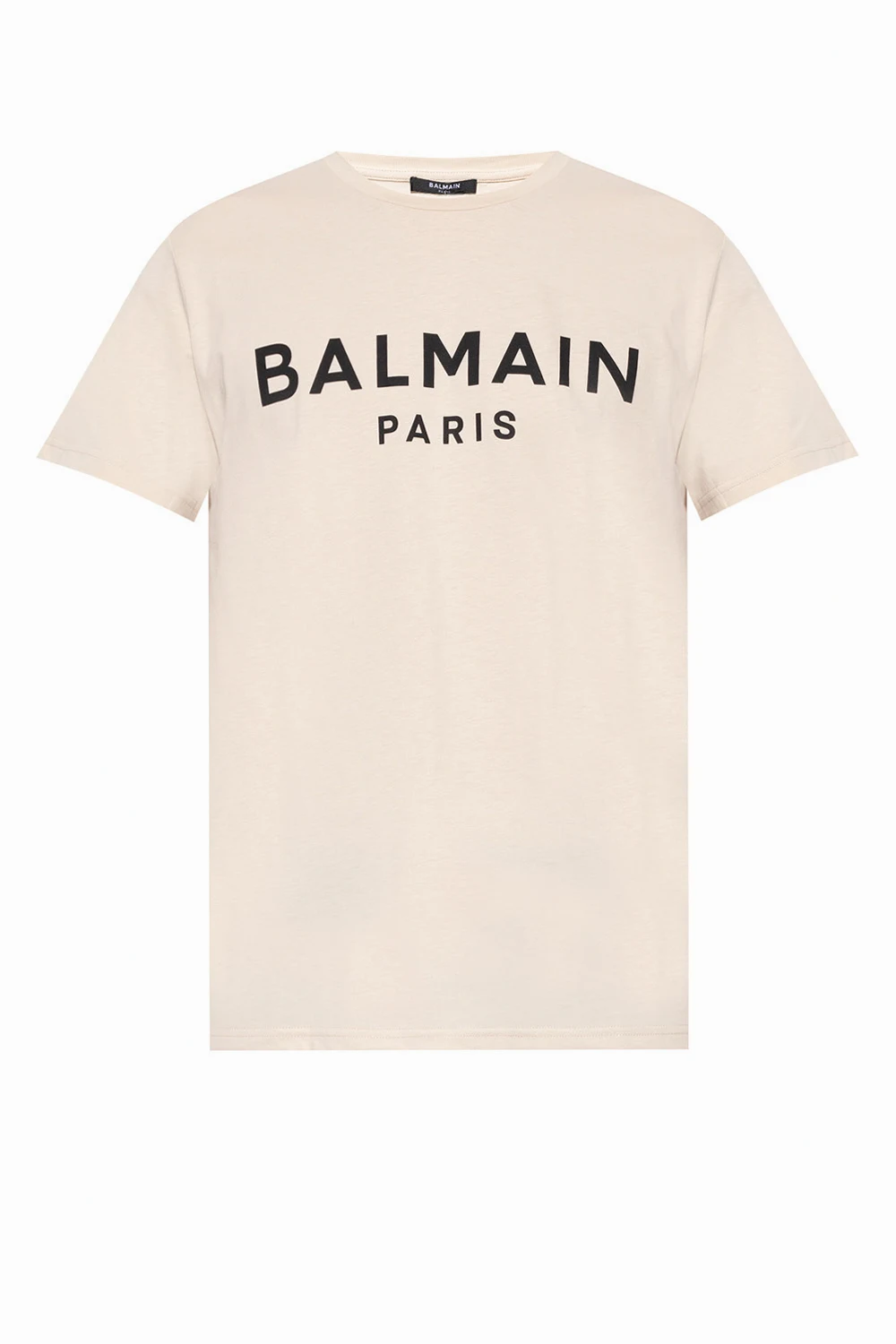 beige Logo-printed T-shirt
