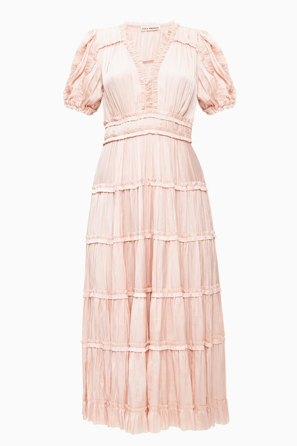 PINK ‘Olivia’ dress with short sleeves