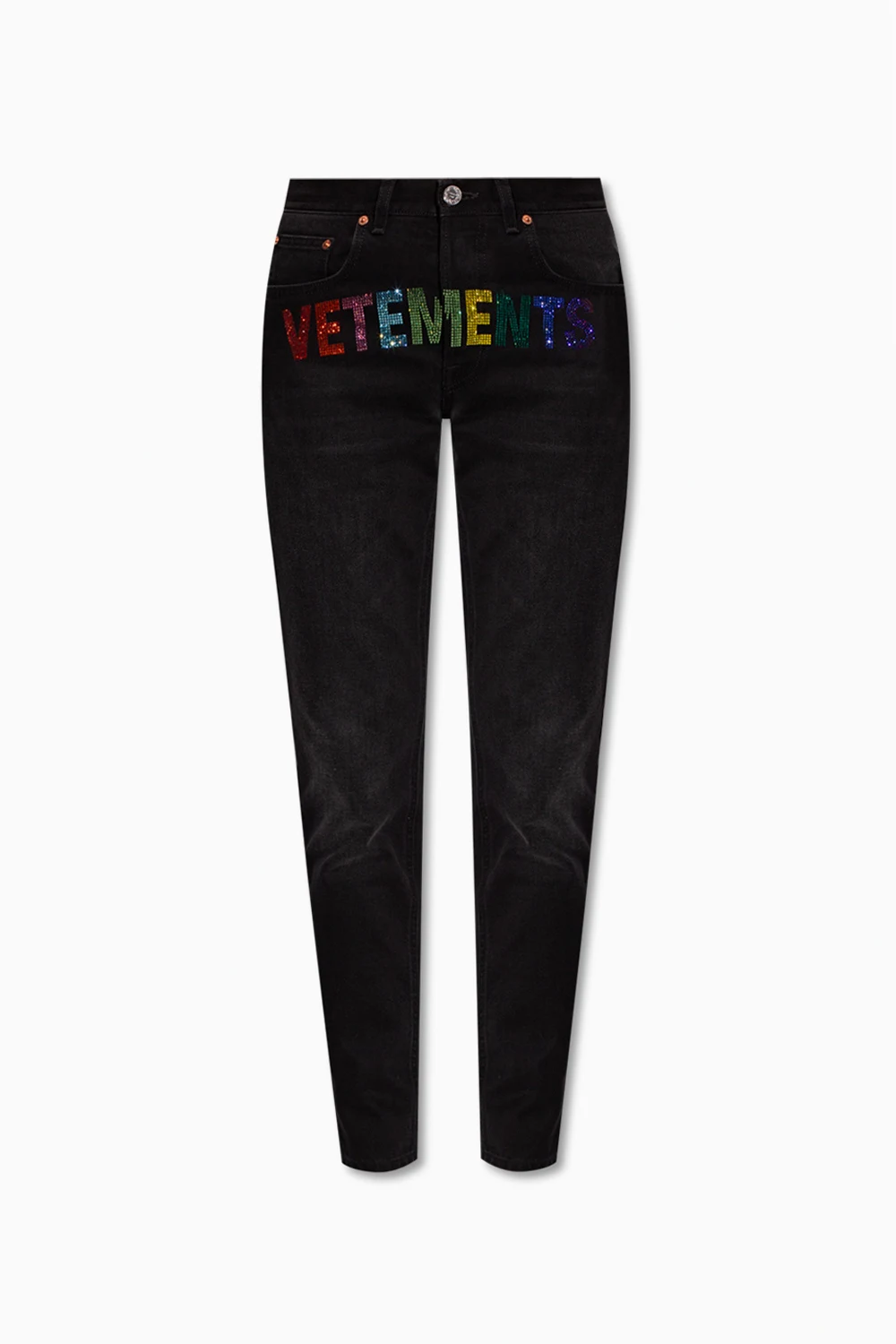 BLACK Straight-cut jeans
