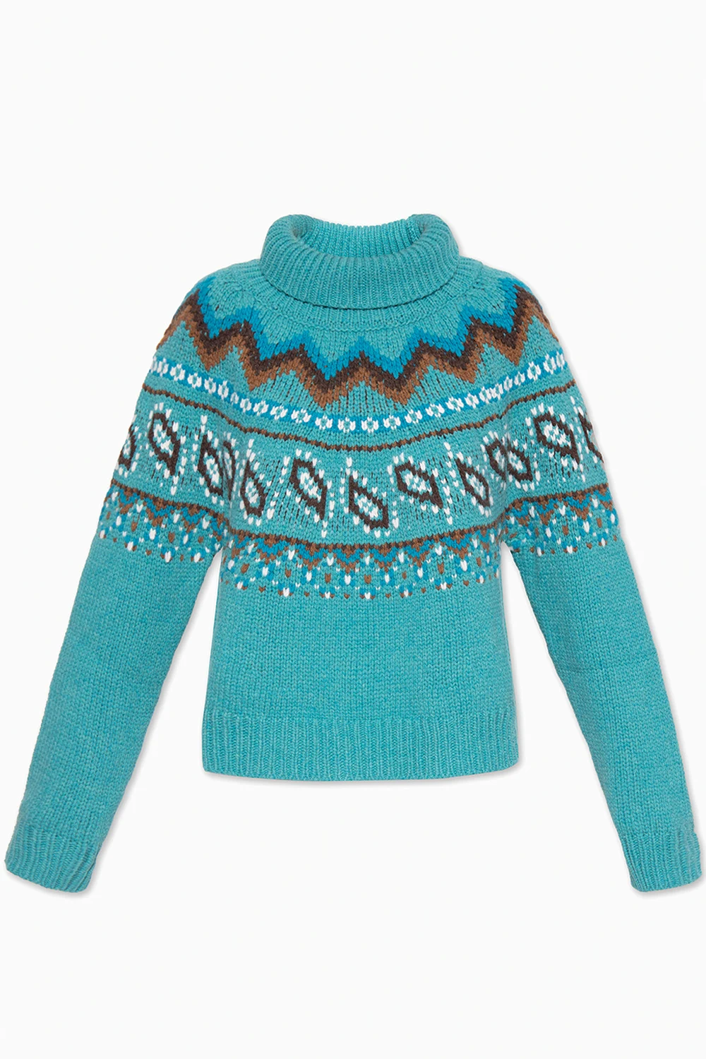 BLUE ‘Arctic Ocean’ wool sweater