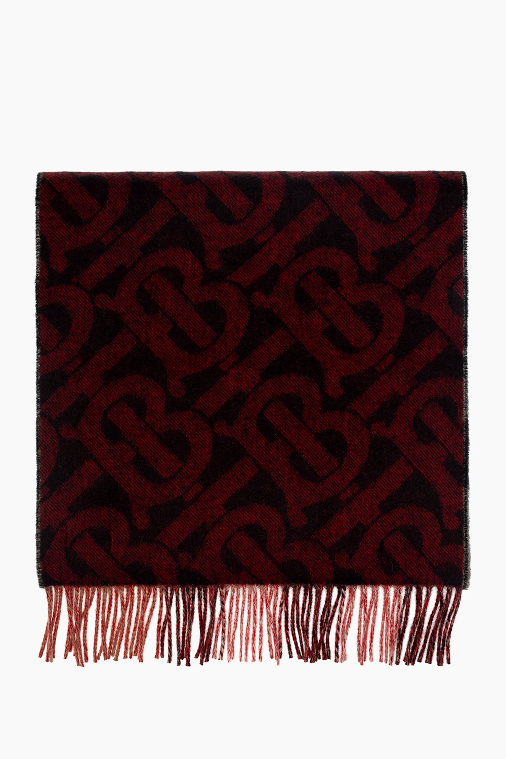 MULTICOLOUR Reversible cashmere scarf