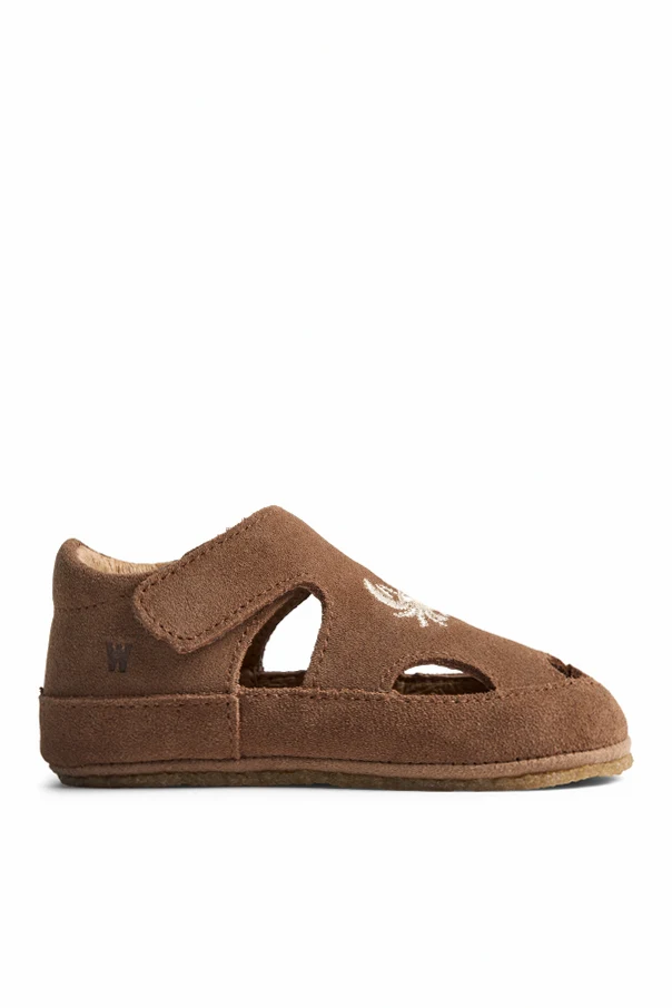 BROWN "Pax" suede shoes