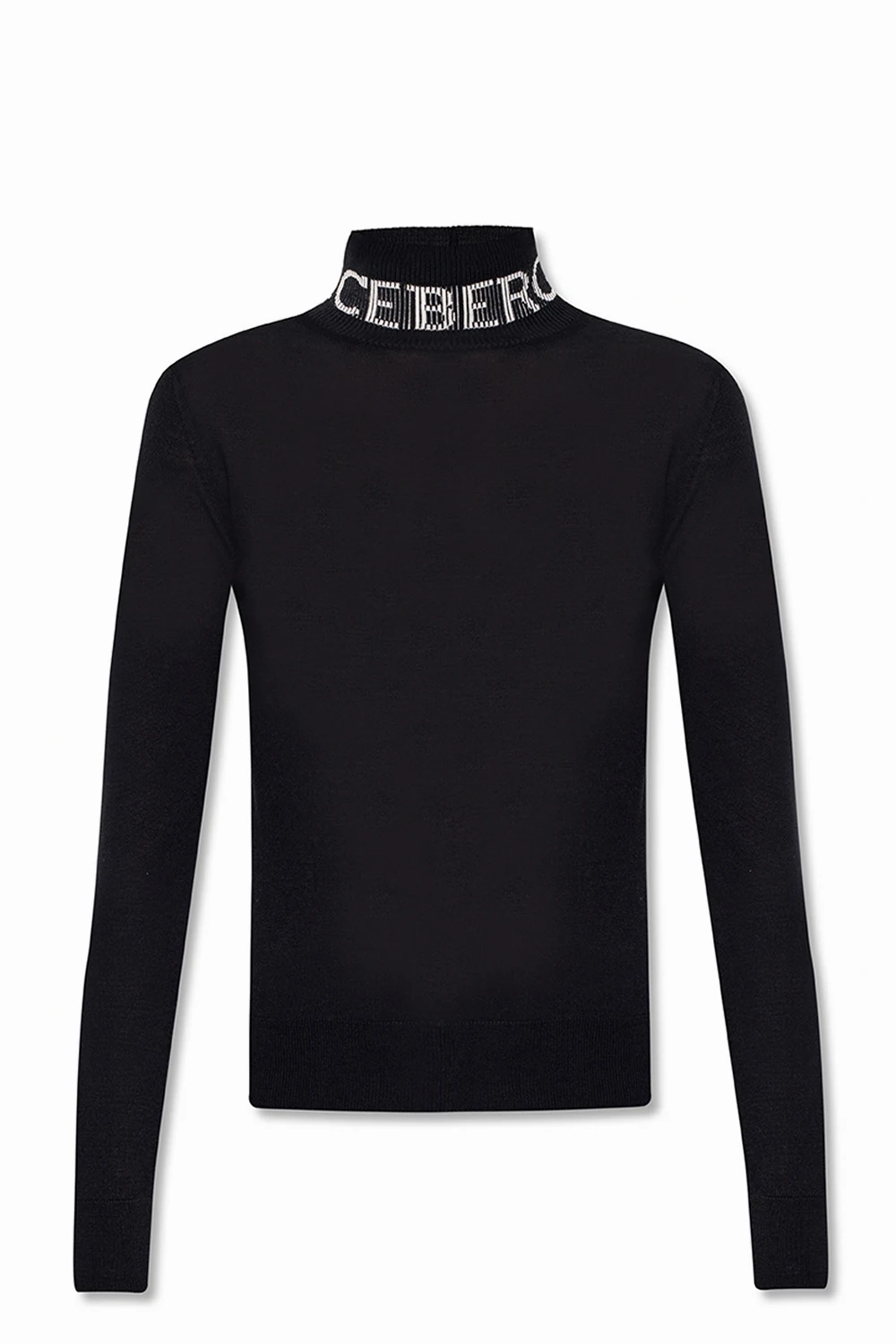 Turtleneck sweater with logo