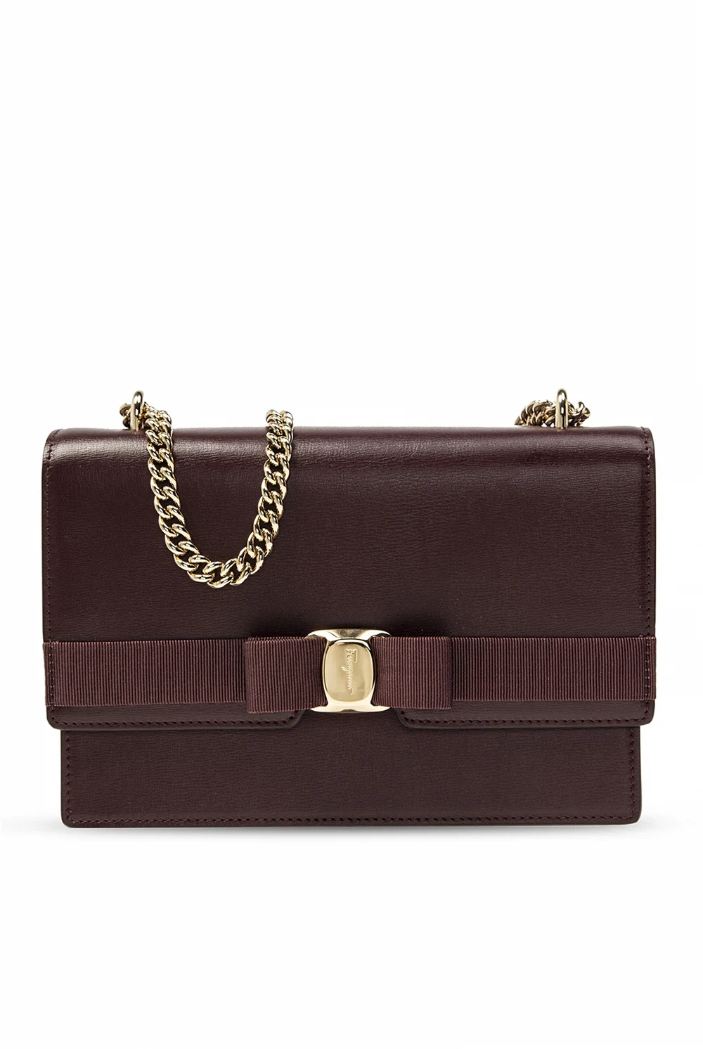 Shoulder bag with logo