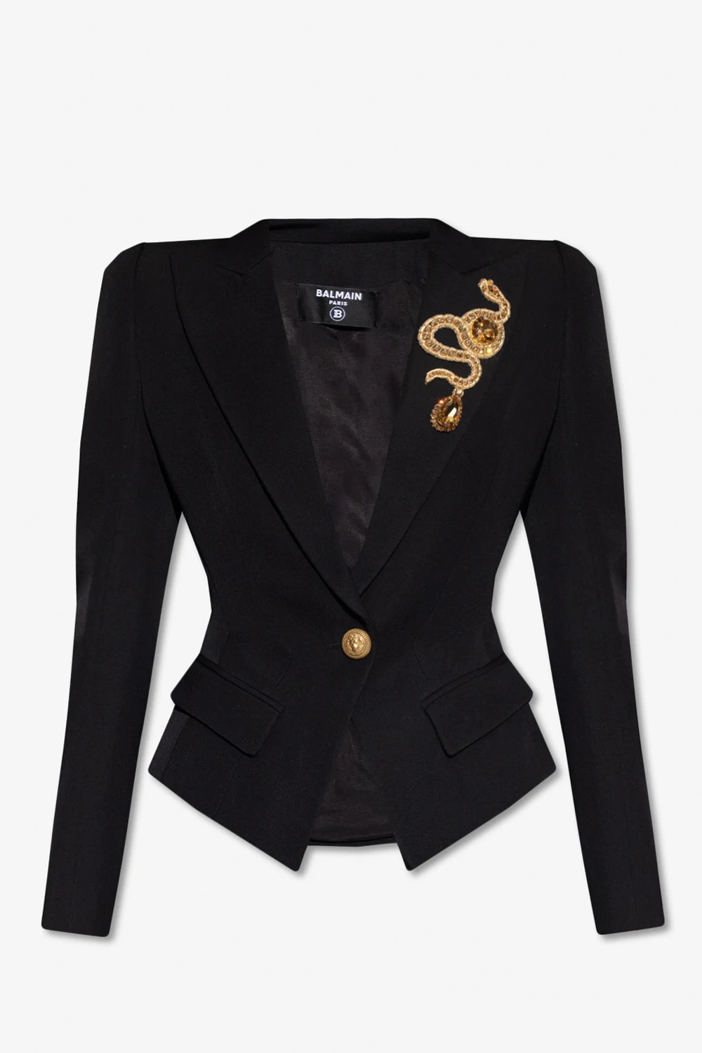BLACK Wool blazer
