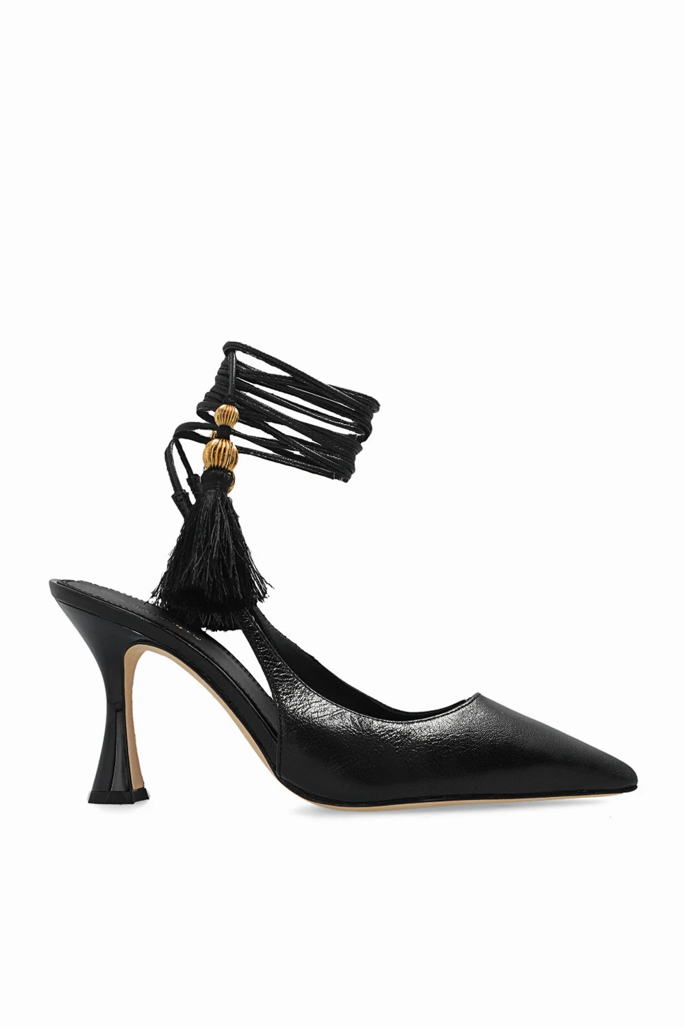 BLACK ‘Capri Wrap’ pumps