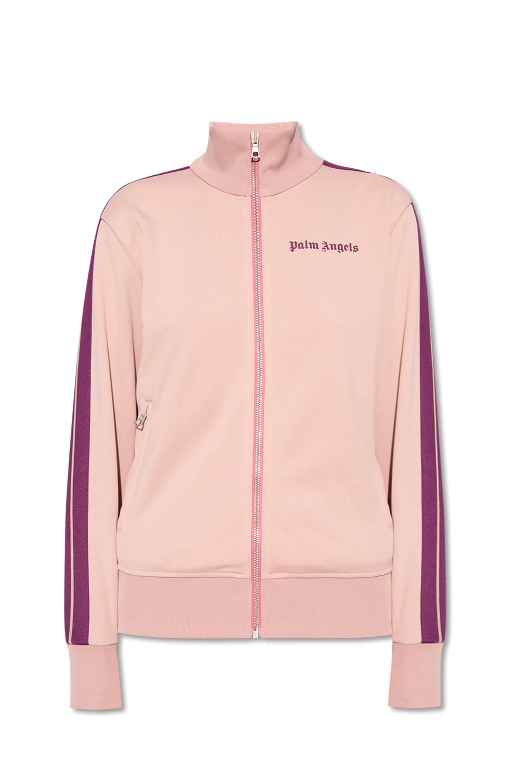 Sweatshirt with standing collar