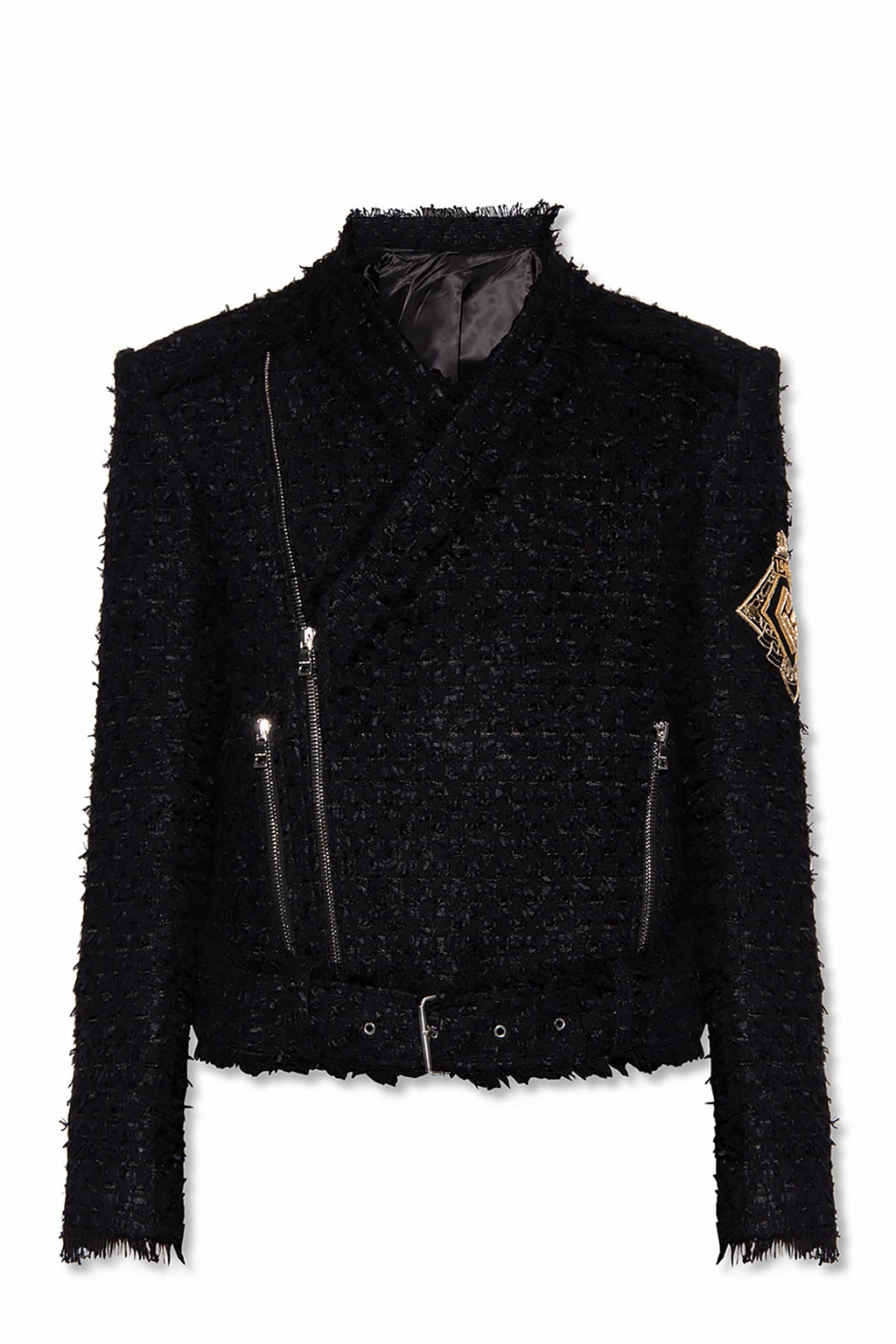BLACK Embroidered jacket