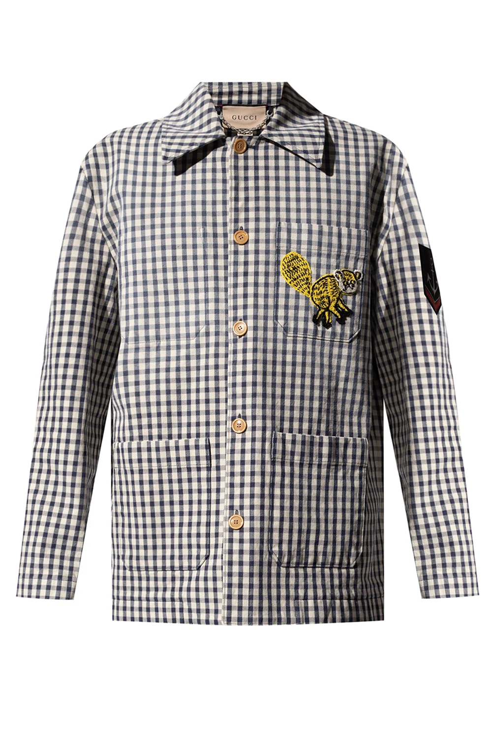 Checked jacket