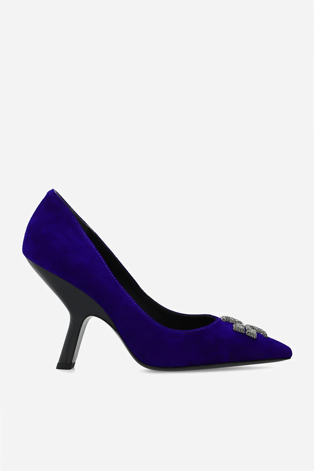 PURPLE ‘Eleanor’ suede pumps