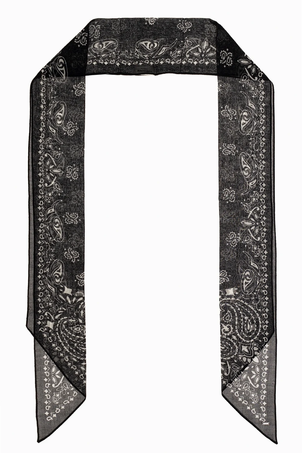 BLACK Paisley scarf