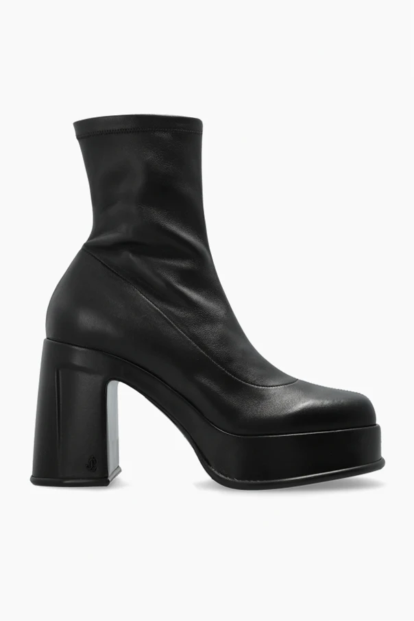 SCHWARZ Stiefeletten mit Plateausohle ‘Hadi AB 100’
