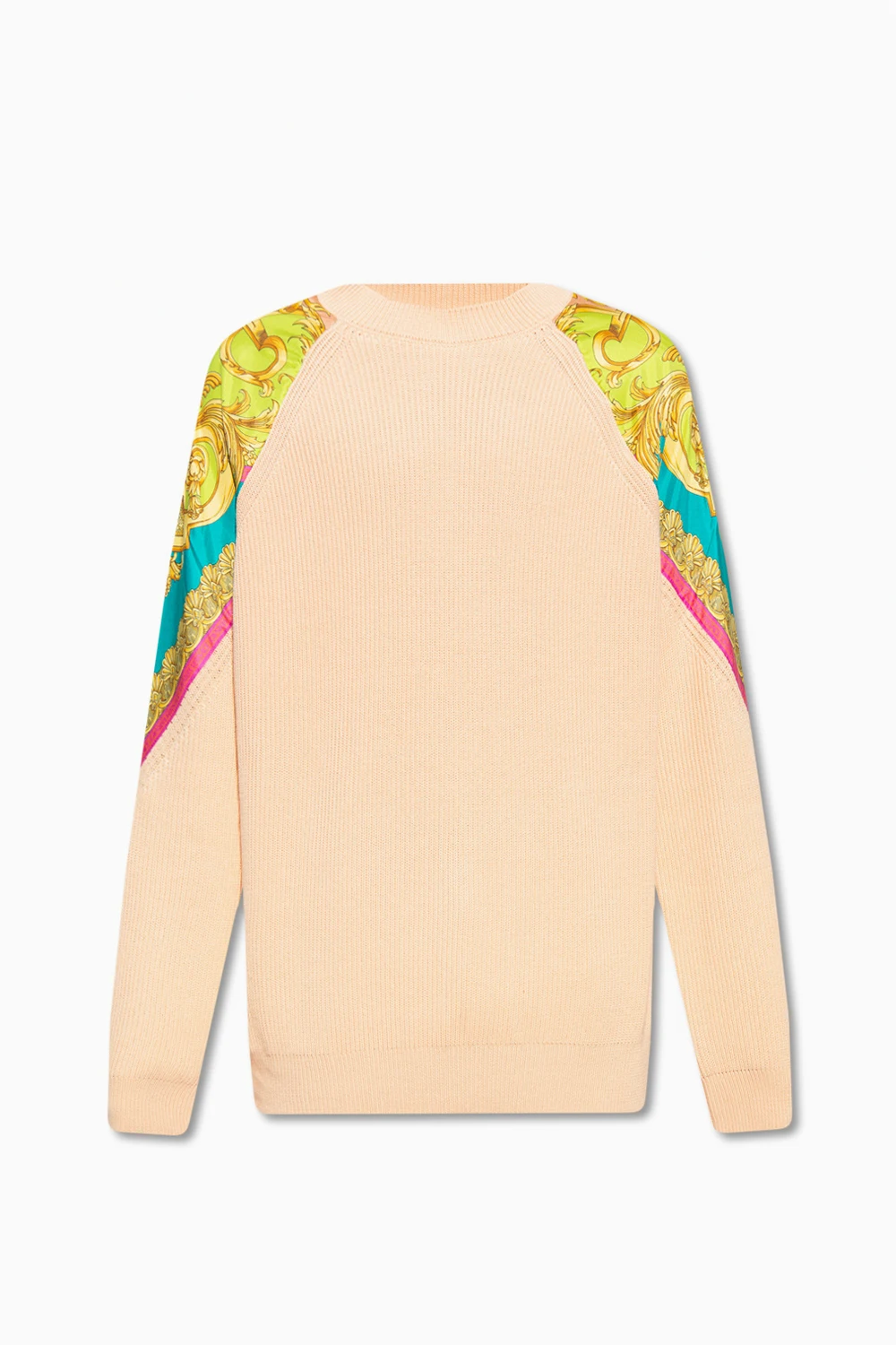 ORANGE Sweater with baroque motif