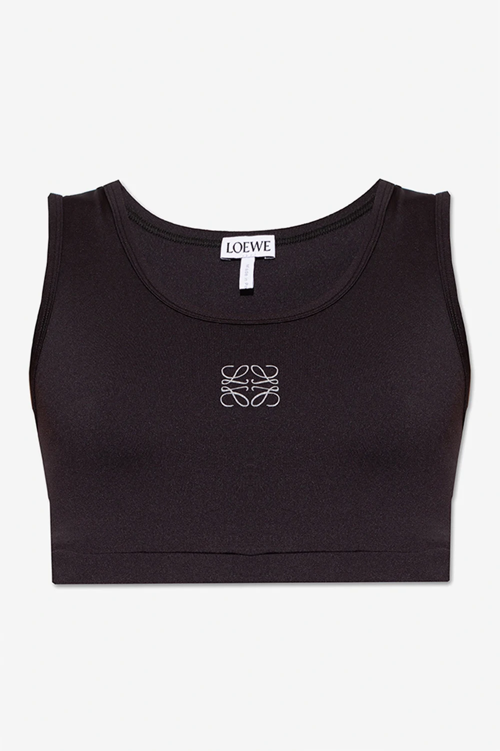 Crop top with logo