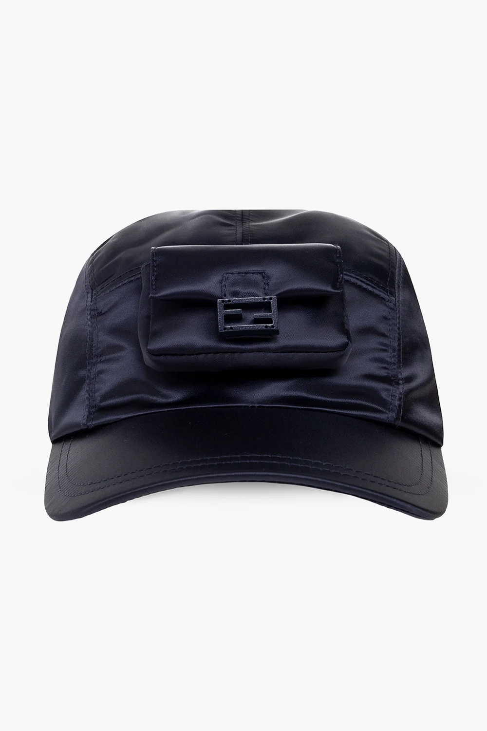 Satin baseball cap