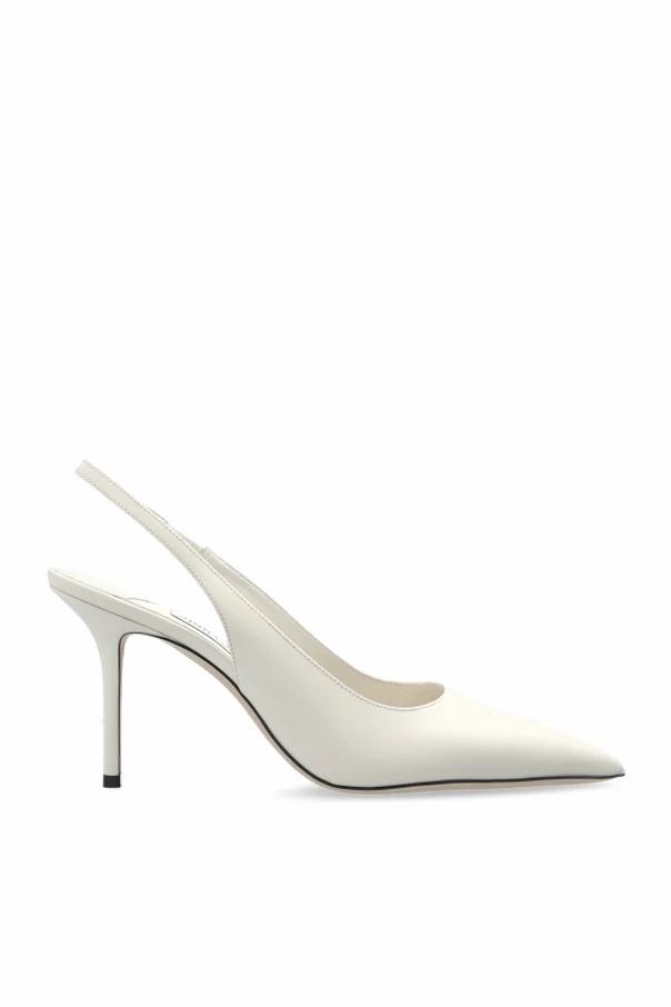 cream “Heeled Shoes ‘Love SB 85’”
