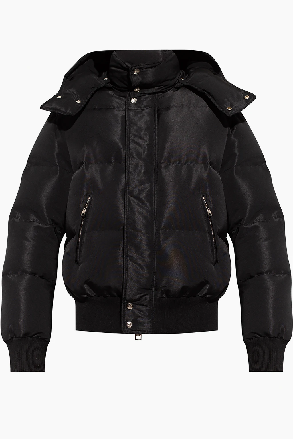 Jacket with detachable hood