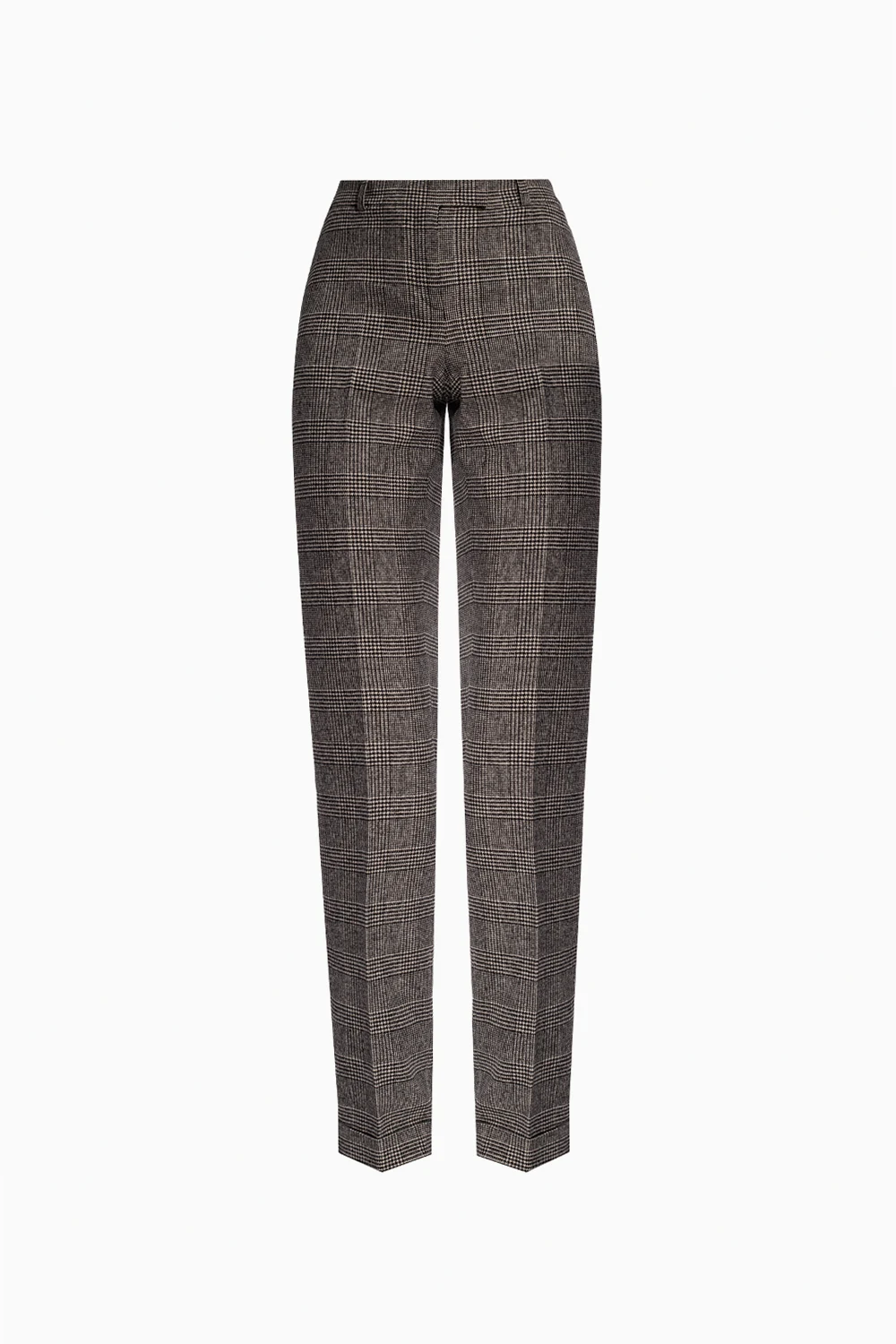 Spodnie z wzorem w kratę