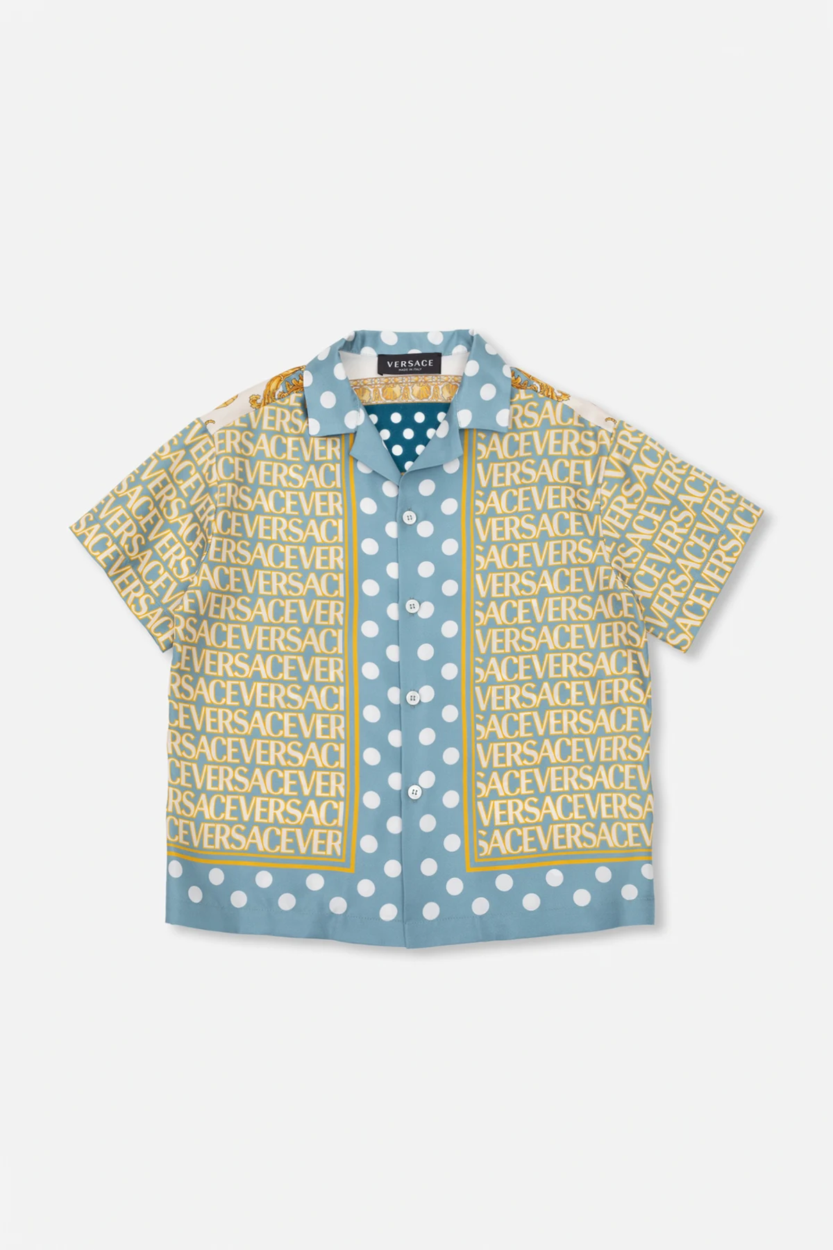 ‘La Vacanza’ capsule collection silk shirt