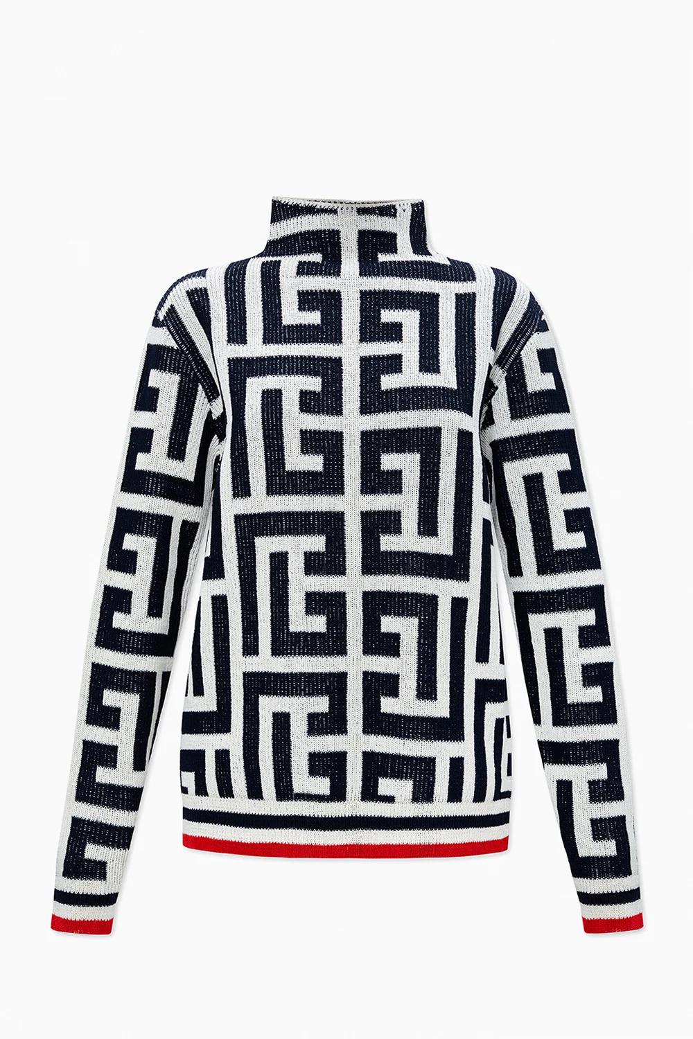 Sweater with monogram