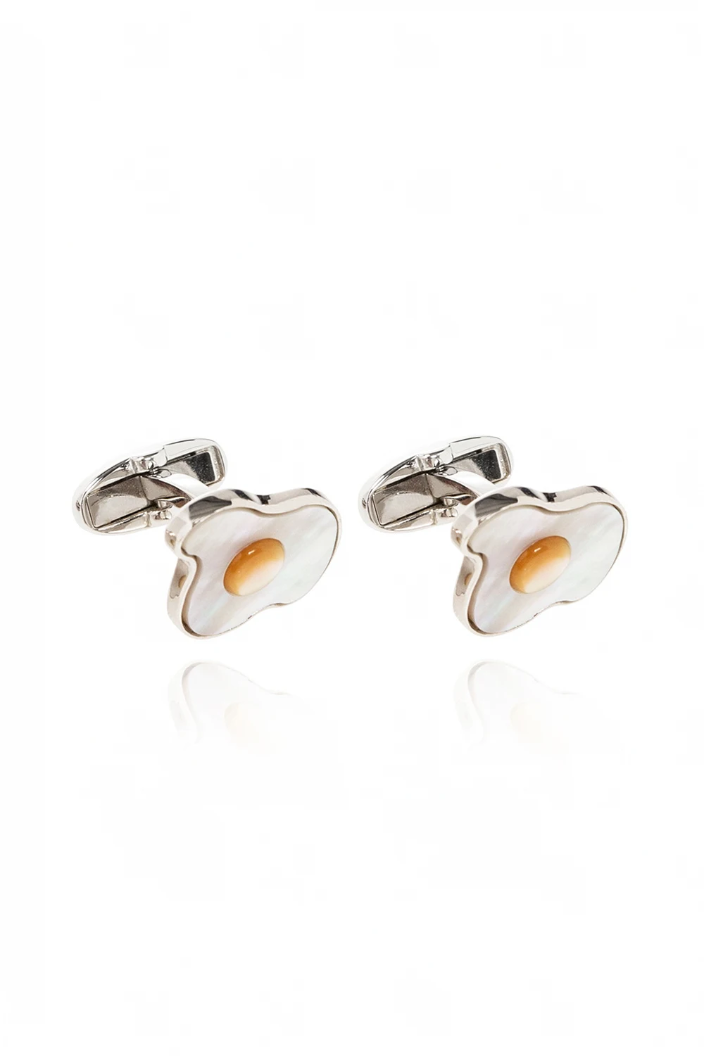 SILVER Cufflinks with logo