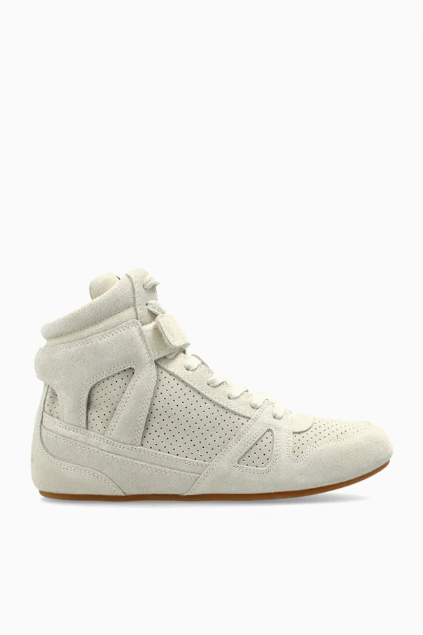 CREME Sportliche Sneaker aus Veloursleder ` Senny High`