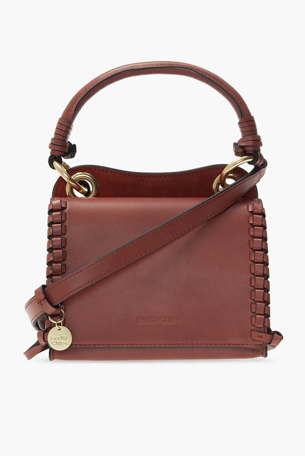 BURGUNDY 'Tilda' shoulder bag