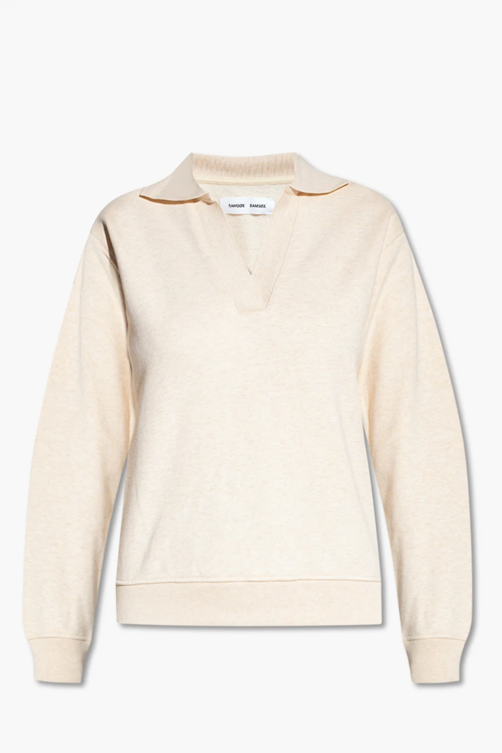 cream ‘Elli’ sweatshirt with collar