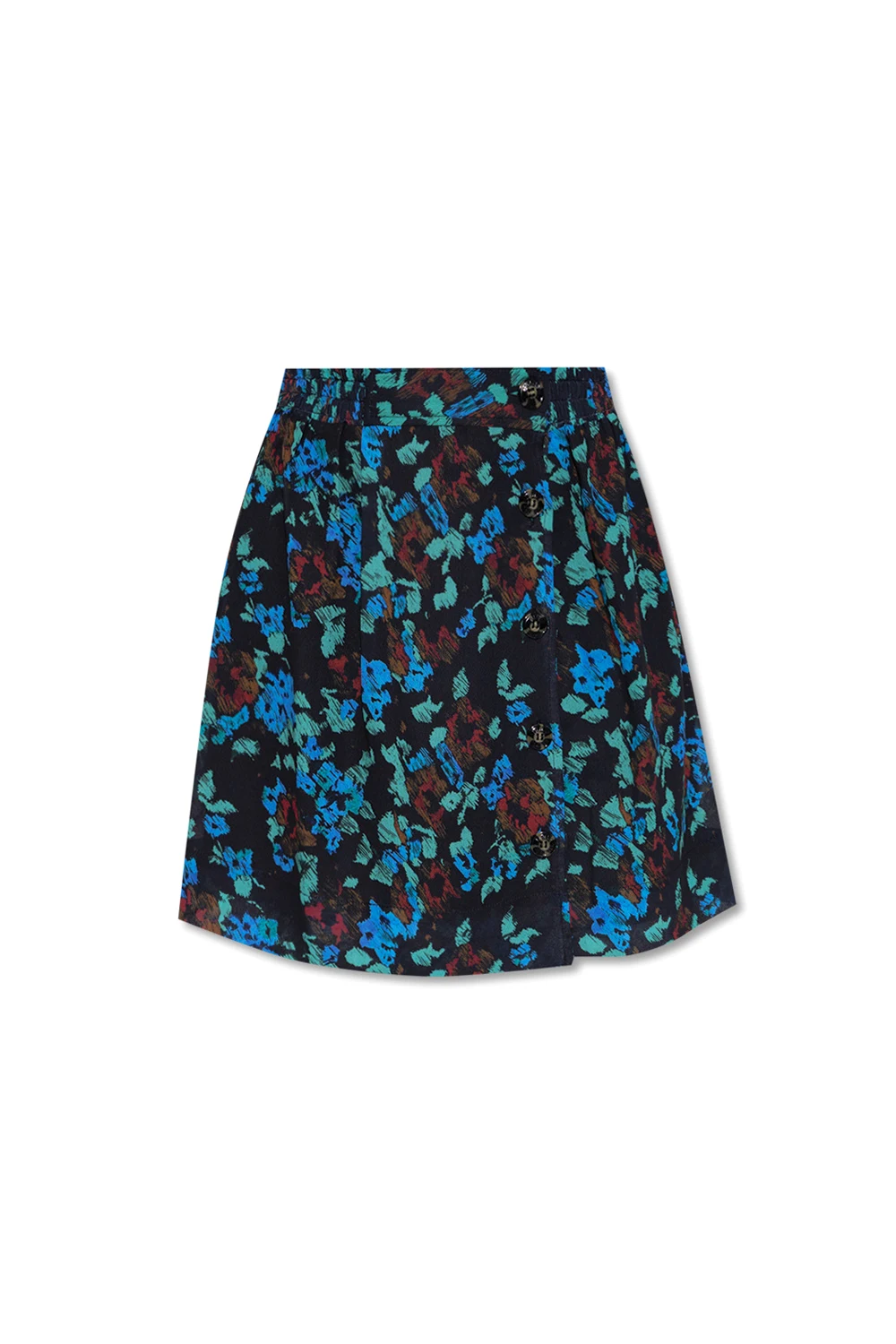 Skirt with floral motif