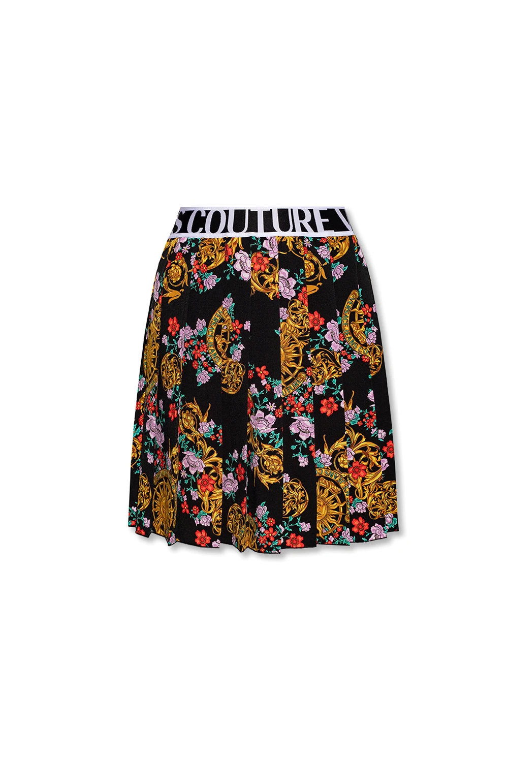 BLACK Printed skirt