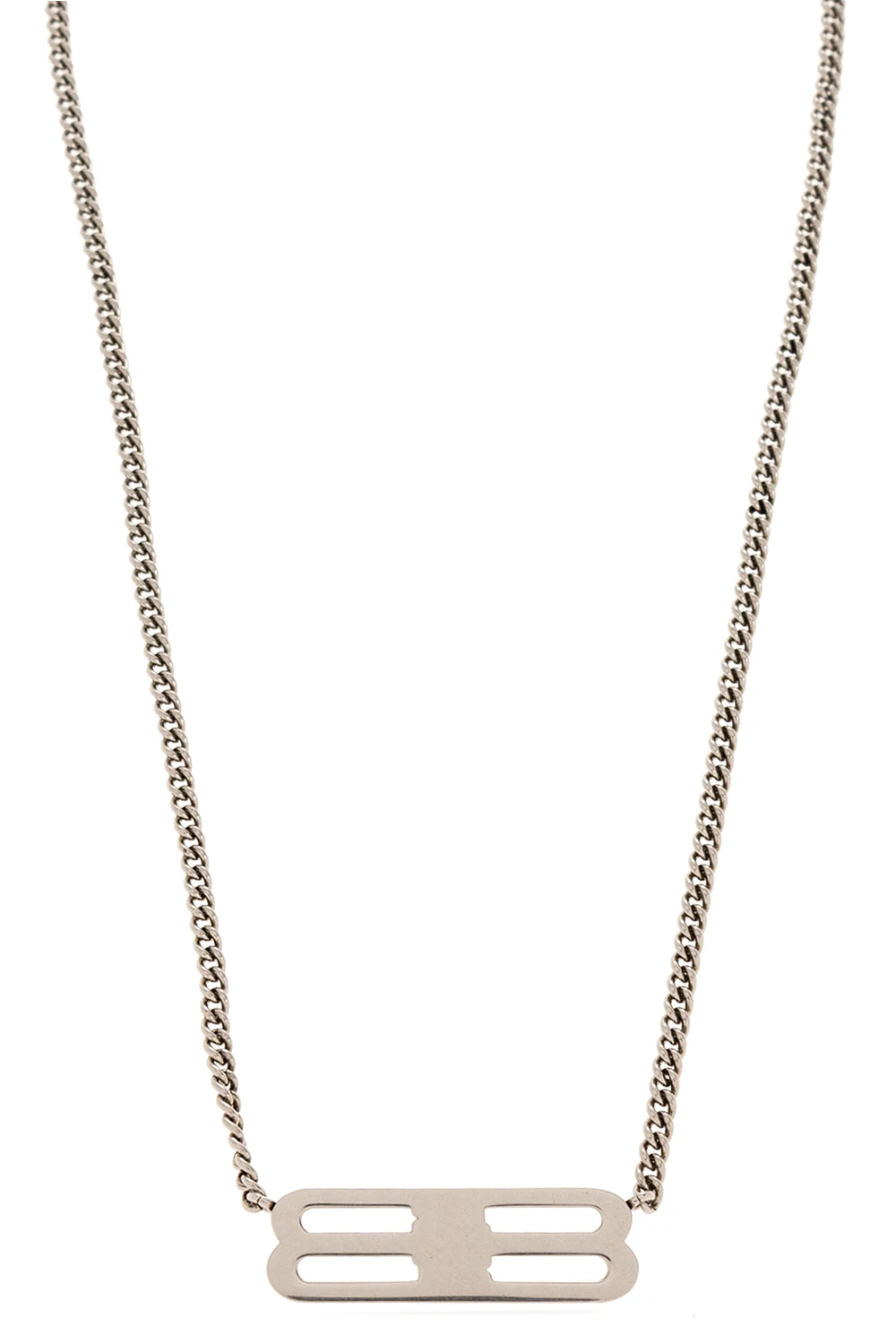 SILVER Necklace with logo charm