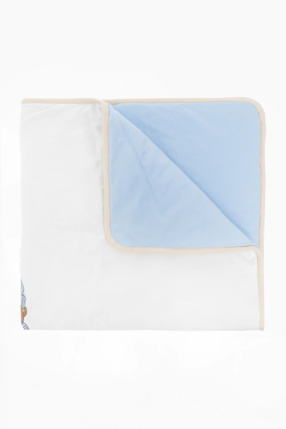 WHITE Baby blanket