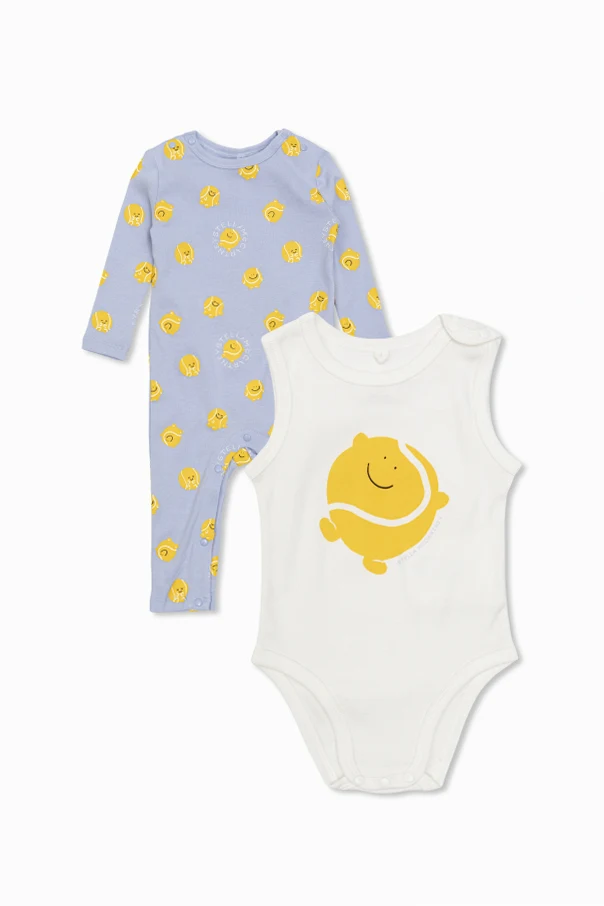 MULTICOLOUR Baby Set: Sleepsuit and Bodysuit