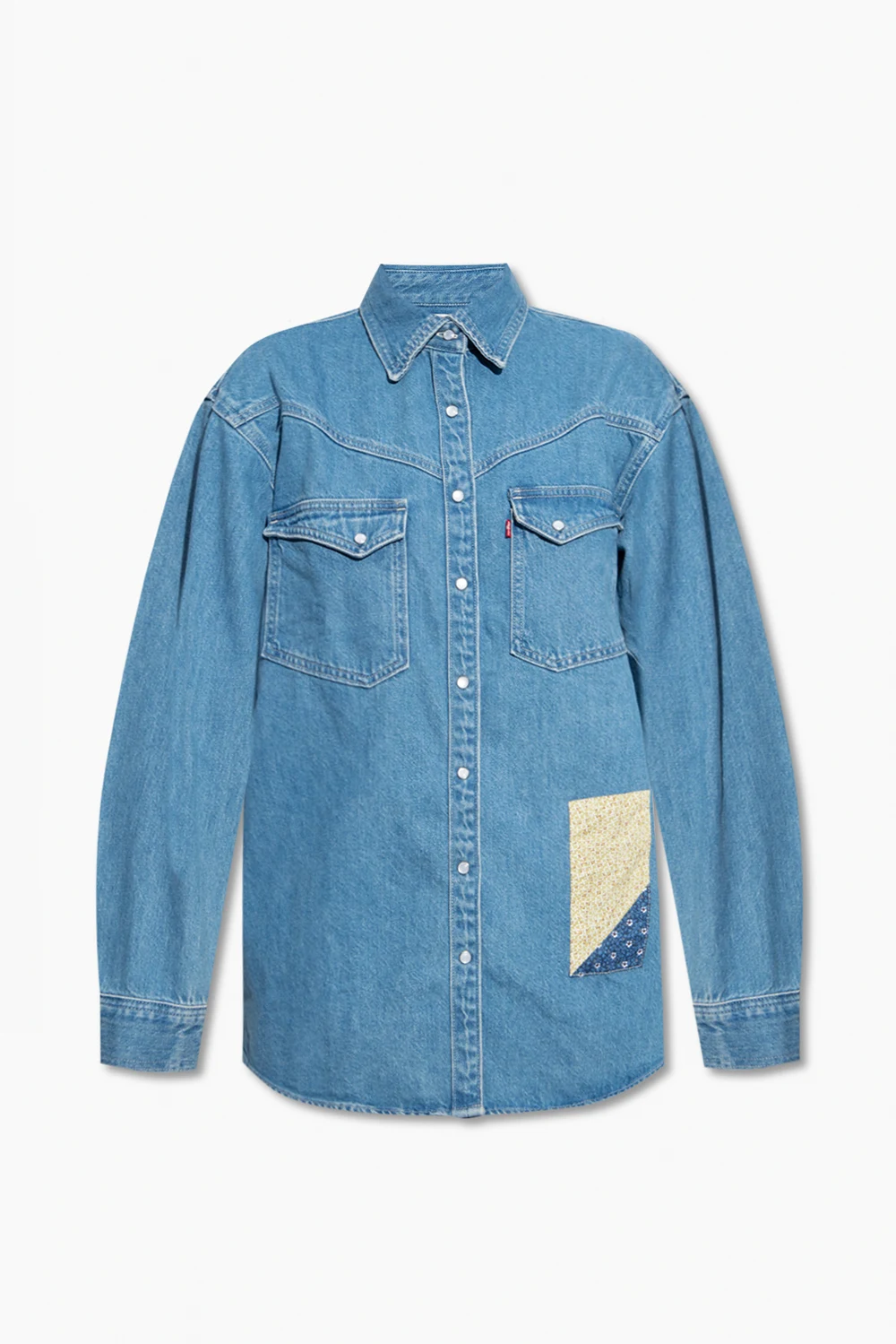 BLUE Oversize denim shirt