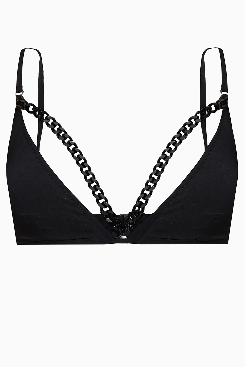 BLACK ‘Iconic Chain’ swimsuit top